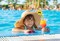 24-Piece Beach Theme Reusable Plastic Straws Set | 8 Colorful Cocktail Drinking Straws with 2 Cleaning Brushes for Summer Pool Party, Beach Ball Birthday & Tropical Favors